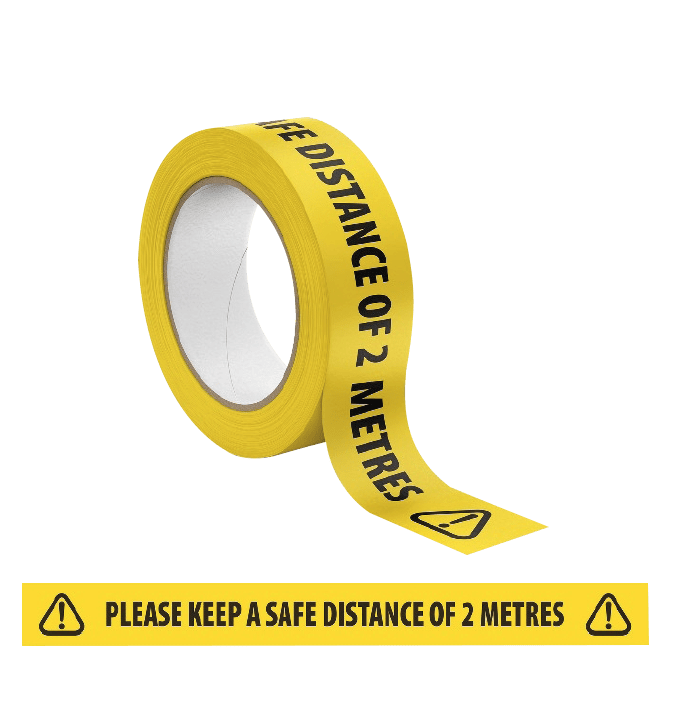 Floor Marking Tape   2m Distance